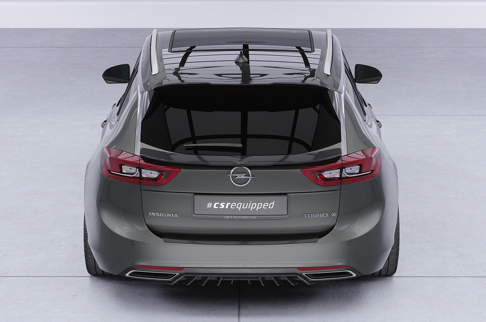 Achterspoiler Opel Insignia B Sports Tourer Glans Zwart – CSR Automotive