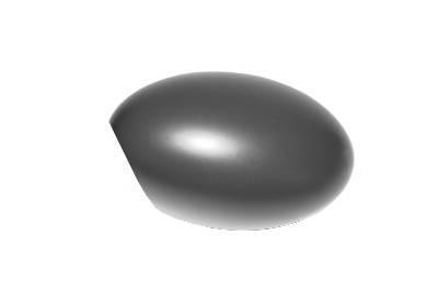 spiegelkap, in primer, rechts Mini, 2001-2006