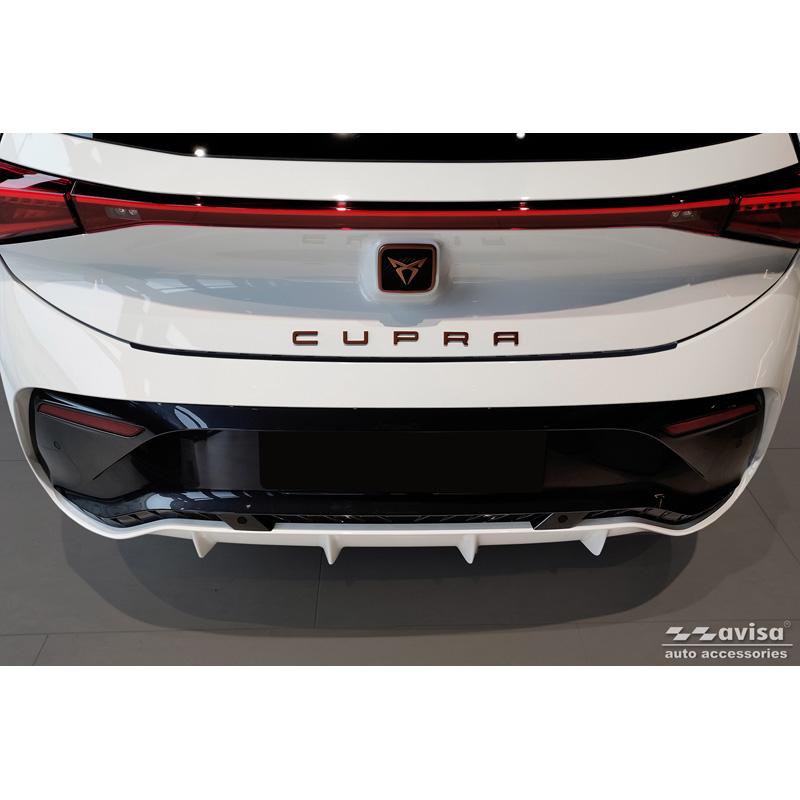 Matzwart RVS Achterbumperprotector  Cupra Born 2021- 'Ribs'