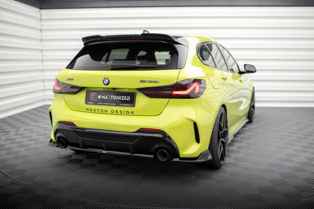 Zijdiffuser V.9 BMW 1 Serie M Pakket / M135i F40 Maxton Glans Zwart