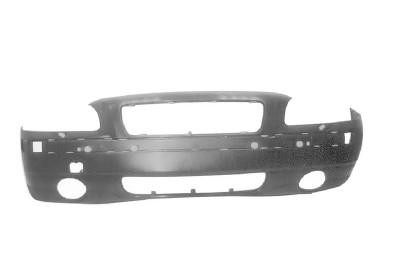 voorbumper, in primer, voor koplampsproeiers Volvo S60, 2000-201