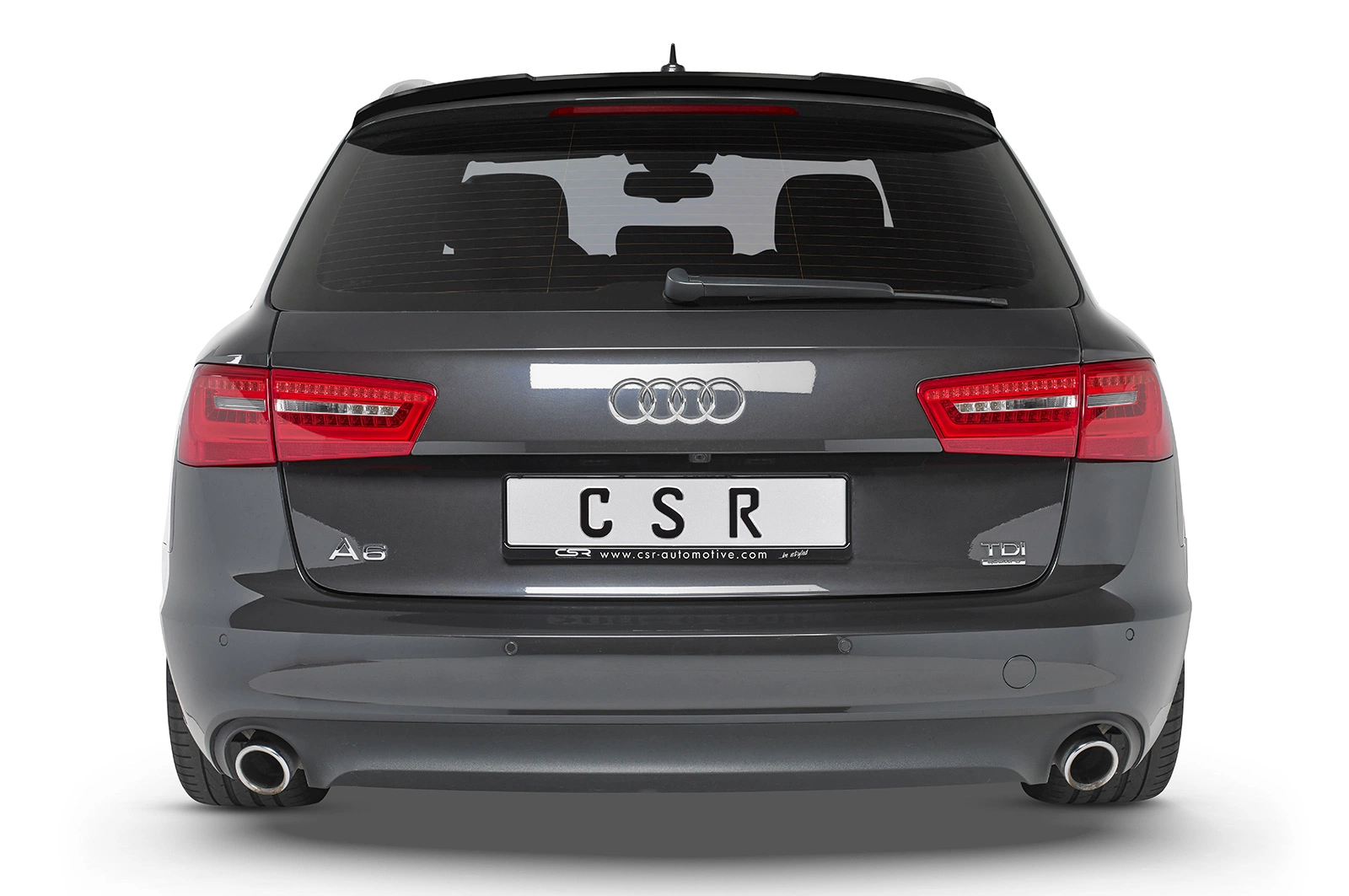 Achterspoiler Audi A6 C7 4G Avant Glans Zwart – CSR Automotive – 2011–2018