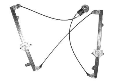 raammechanisme, handbediend, voor, rechts Citroen Berlingo, 1996