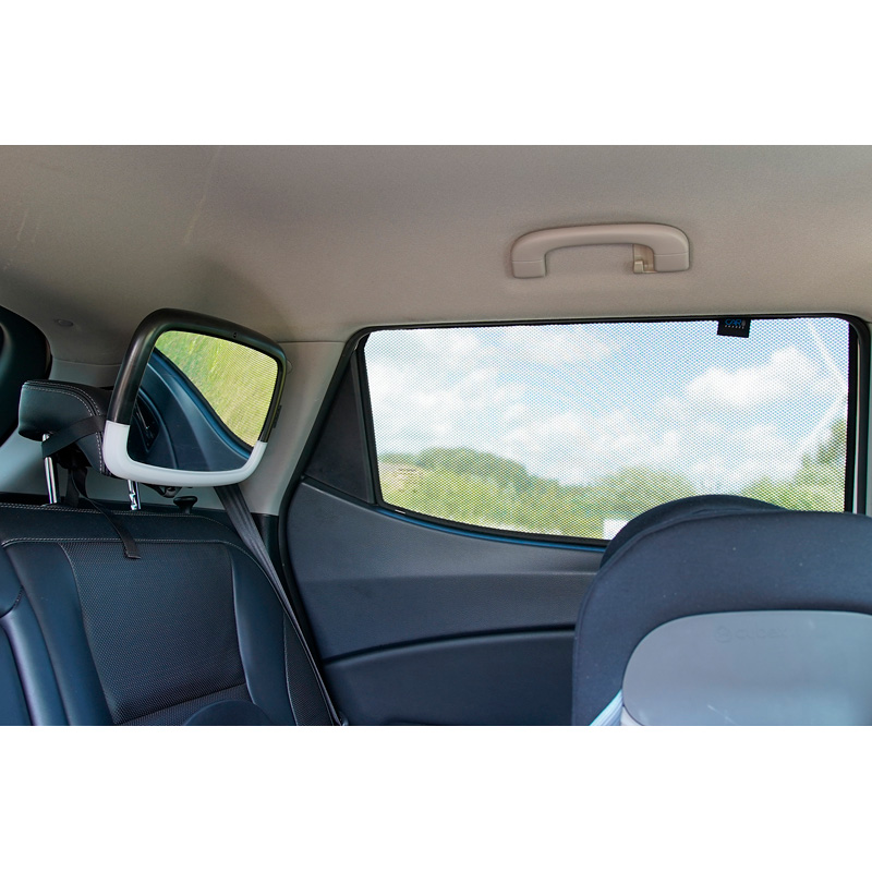 Set Car Shades (achterportieren)  SsangYong Tivoli 2015-2023 (2-delig)