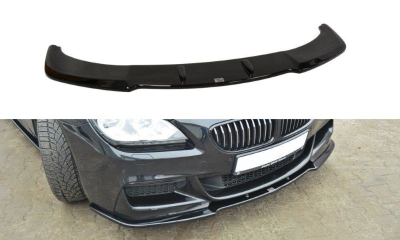 Voorspoiler BMW 6 Gran Coupé MPACK Glanzend Zwart