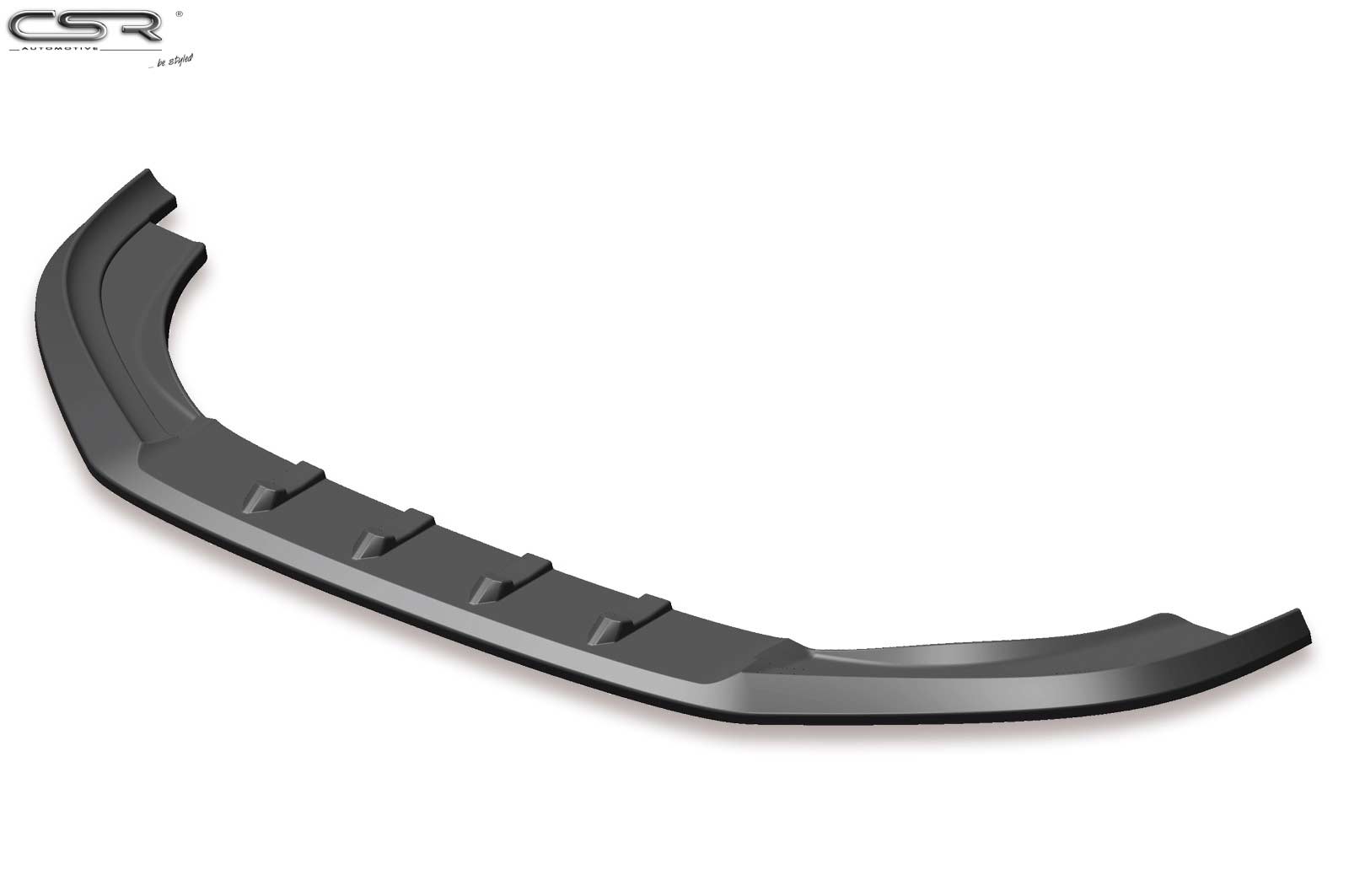 Voorspoiler VW Golf 6 R Glans Zwart – 12/2009–10/2012