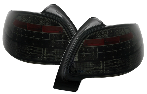 Taillights Peugeot 206 LED Smoke