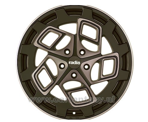 RADI8 CM9 8.5/9.5x18 5x100 35 Dark Mist 66,6 Velgen