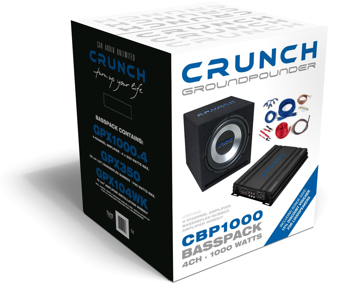 Crunch Bass Pakket CBP1000