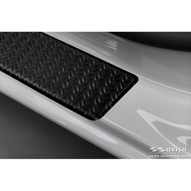 Aluminium Instaplijsten 'Riffled Plate'  Renault Express 2021- - 2-delig - Zwart