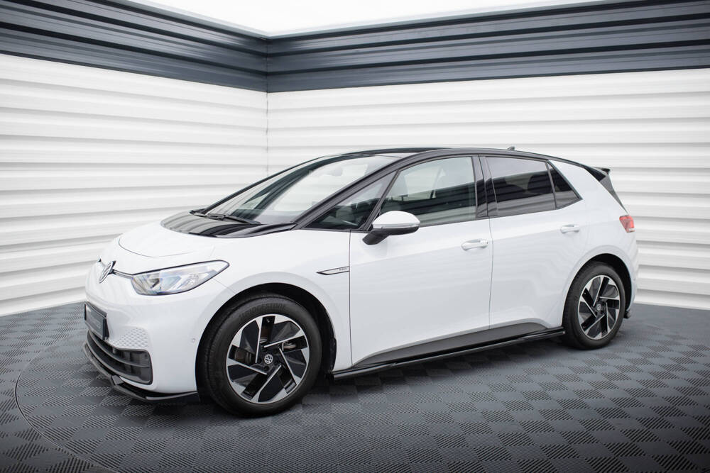 Zijskirts Volkswagen ID.3 Maxton Glans Zwart