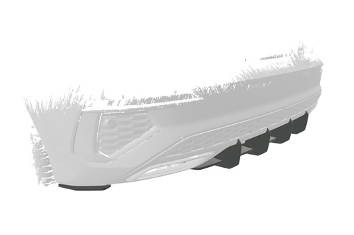 Diffuser Audi A3 S-Line S3 (8Y) CSR Mat Zwart