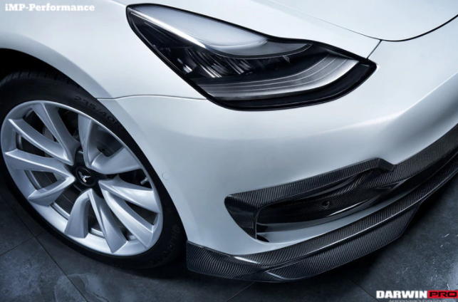 Tesla Model 3 IMP Style Carbon Fiber Full Kit 2017-2020
