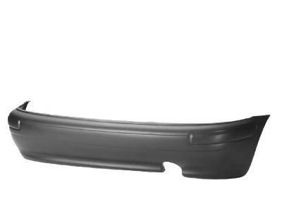 achterbumper, in primer, 04/1998-08/2000 Nissan Micra, 1993-2003