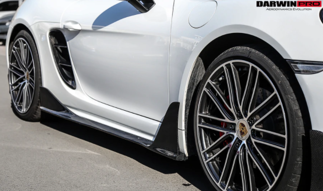 Porsche 718 Cayman/Boxster Carbon Fiber Zij Air Vents 2017-2020