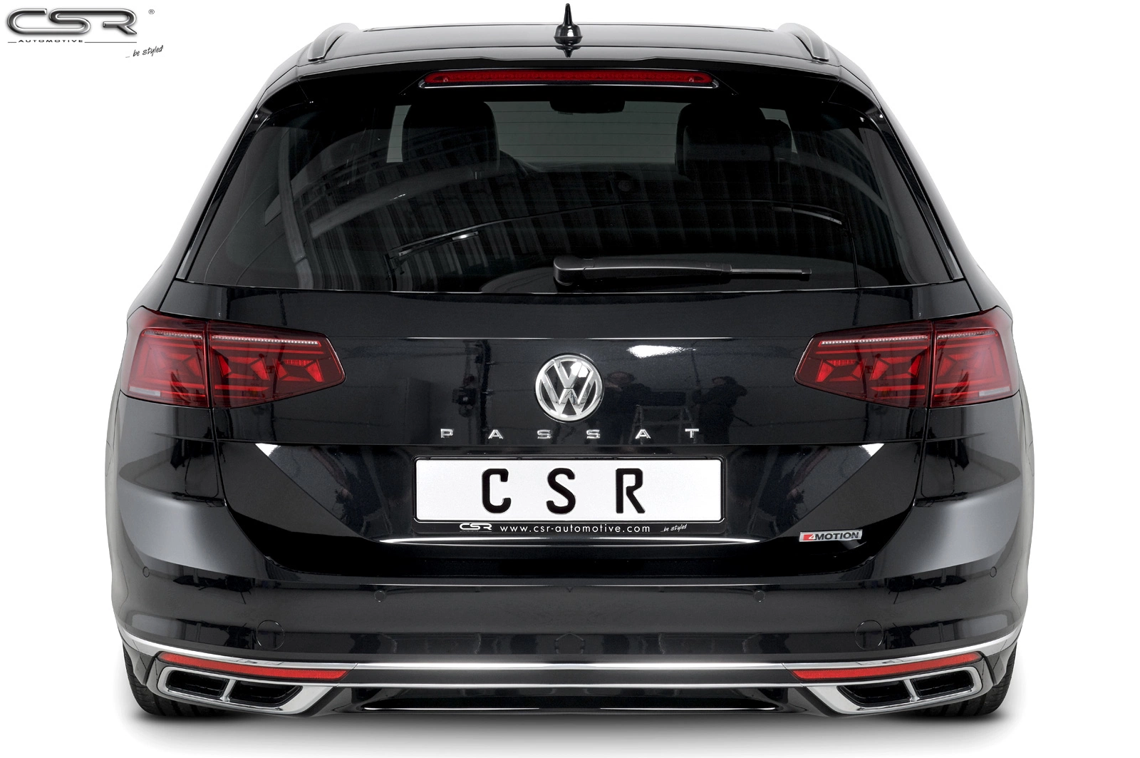 Achterspoiler voor VW Passat B8 Typ 3G Variant Glans Zwart (2014–heden) – CSR Automotive