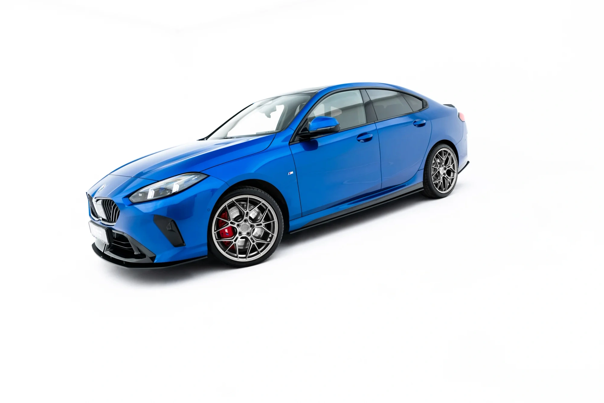 Street Pro Zijskirts BMW M135i F70 / BMW M235i F74 Maxton Glanzend zwart