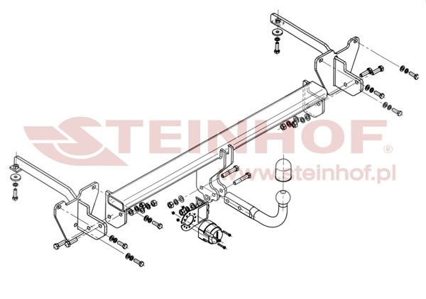 Trekhaak Fiat Doblo excl. CNG 02/2010-....