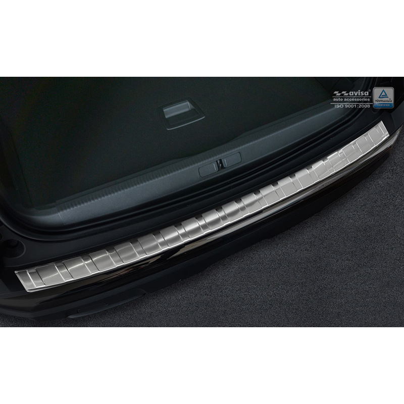 RVS Achterbumperprotector  Peugeot 3008 II 2016- 'Ribs'