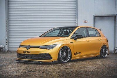 Zijskirts Volkswagen Golf 8 Glans Zwart