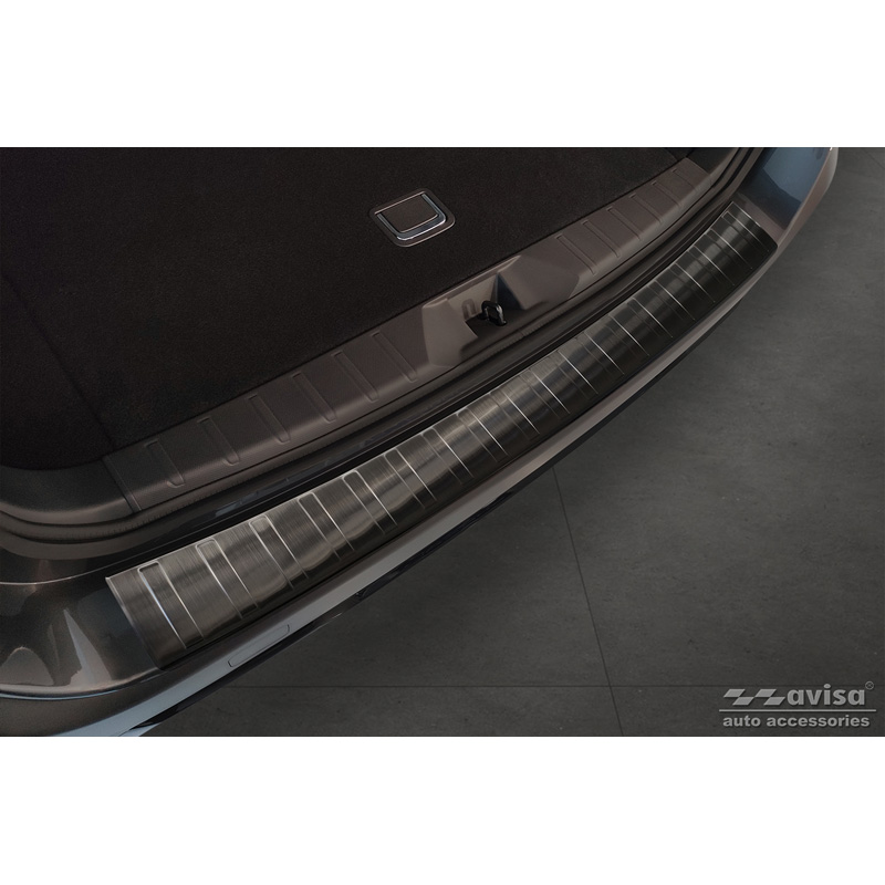 Zwart RVS Achterbumperprotector  Subaru Outback (BT) 2020- 'Ribs'