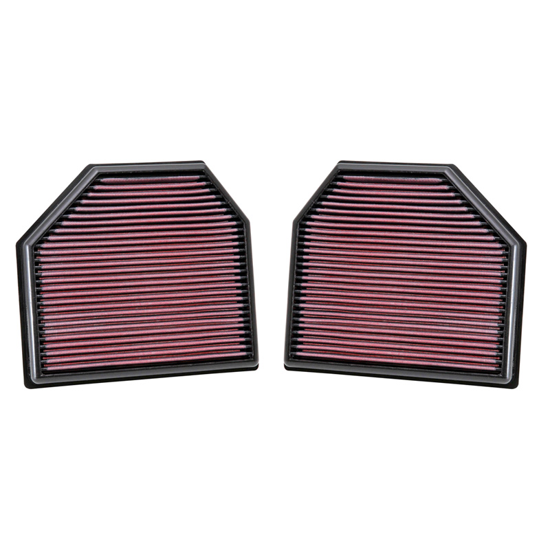 K&N vervangingsfilter  BMW M2 3.0 2012- / M3 3.0 2015- / M4 3.0 2014- / M5 4.4 2011-2017 / M6 (Gran Coupe) 4.4 2011- (33-2488)