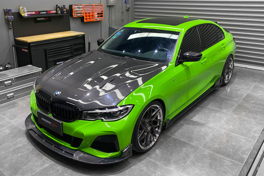 BMW 3 Series G20/G28 BKSS Style Carbon Fiber Voorspoiler 2019-2021