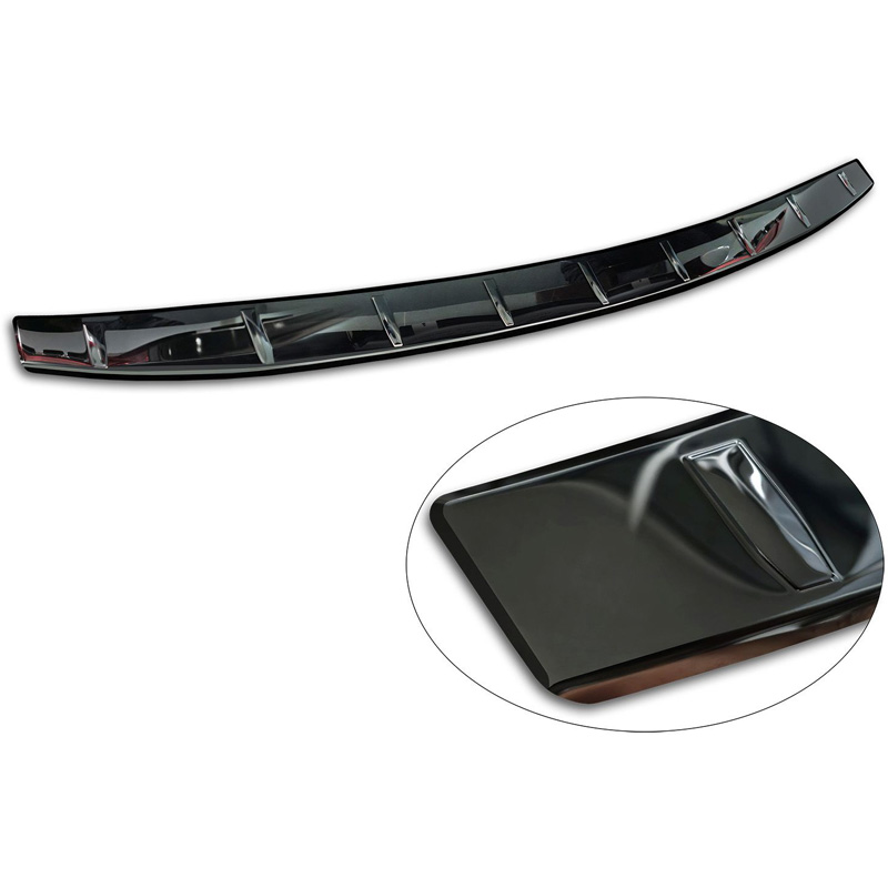 Avisa RVS Achterbumperprotector  Volvo EX90 2022- - Glanzend Zwart