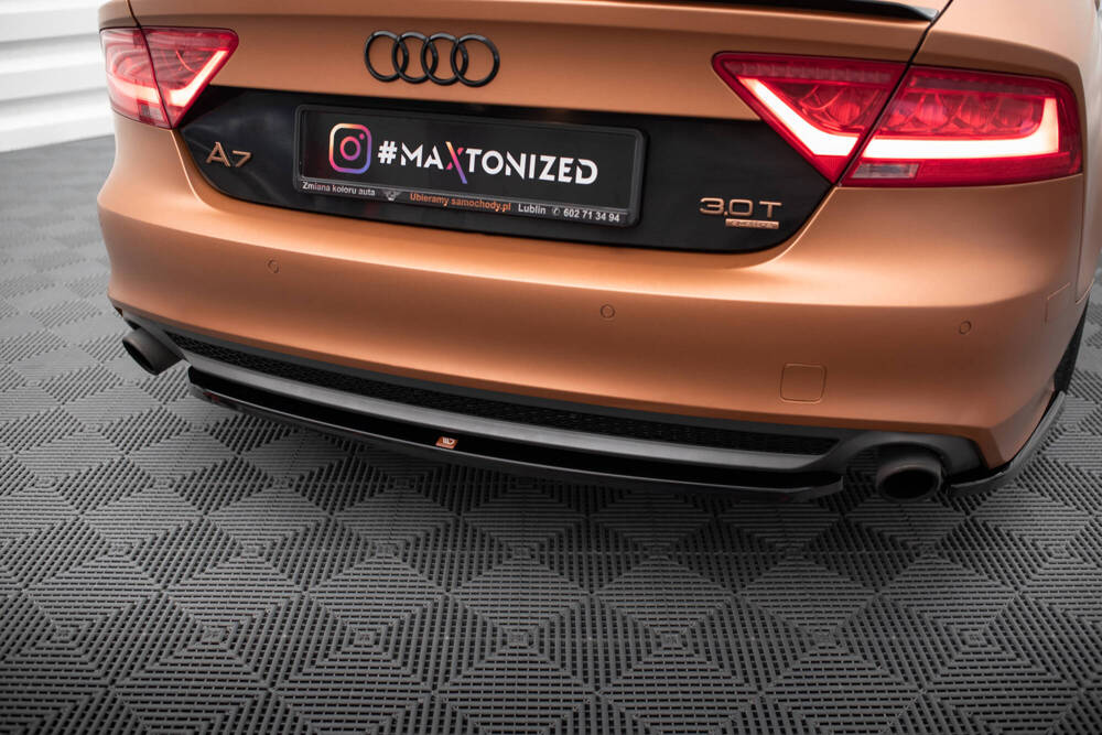 Diffuser Audi A7 C7 Maxton Glans Zwart
