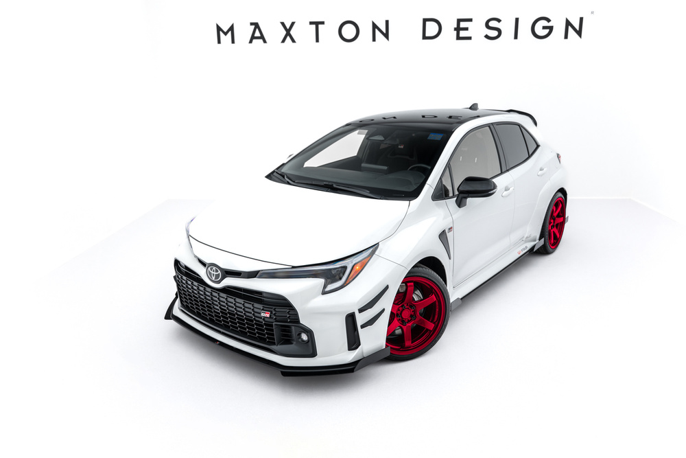 Street Pro Voorspoiler + Flaps Toyota GR Corolla MK12 Maxton