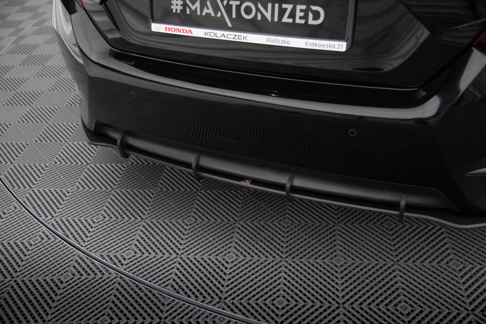 Diffuser met Canards Street Pro Honda Civic Maxton