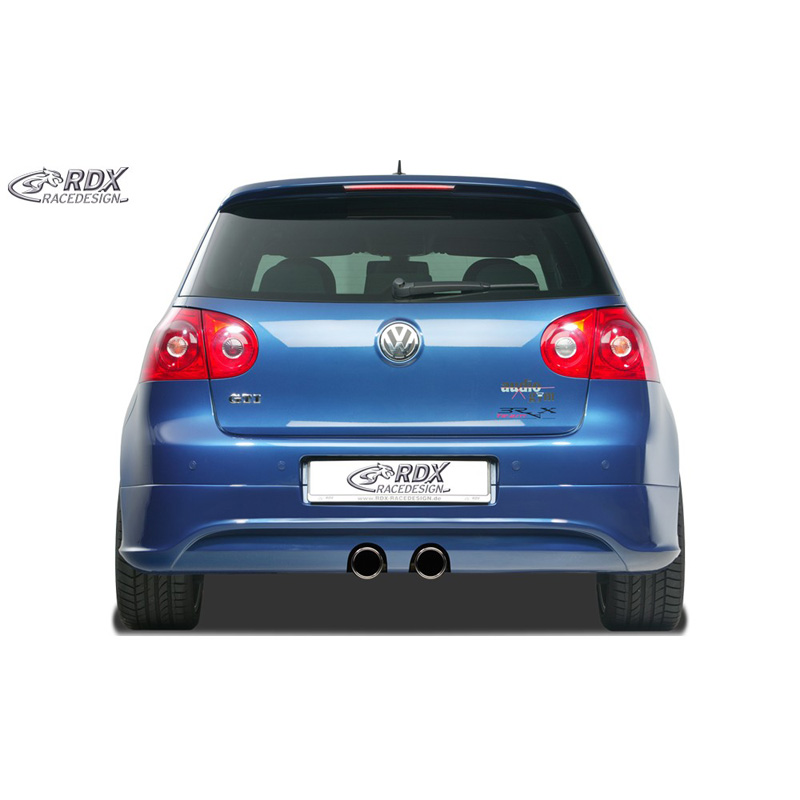 Achterskirt  Volkswagen Golf V R32 Hatchback 3/5-deurs 2003-2008 (R32 uitlaat) excl. Variant/Plus (ABS)