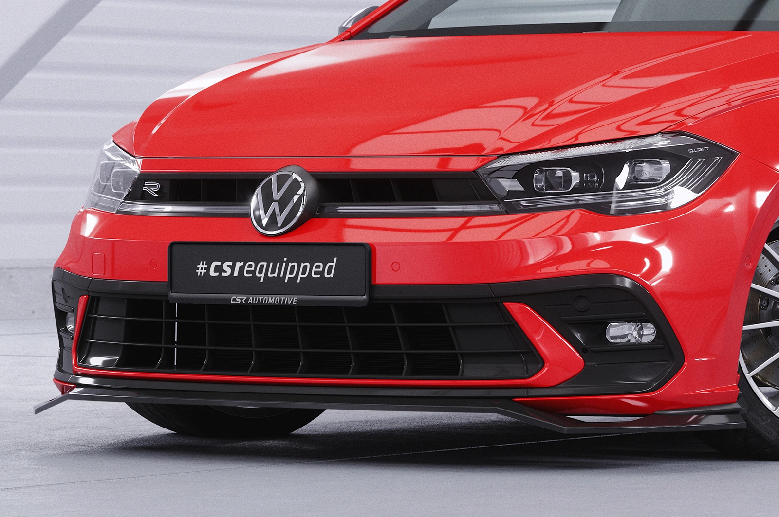 VW Polo 6 2G (Typ AW) GTI / R-Line glans zwart