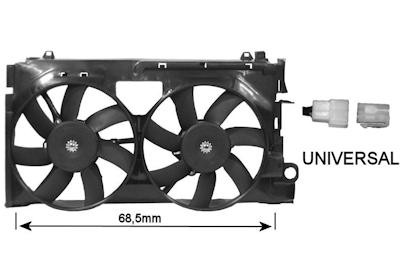 ventilator Citroën ZX, N2, 1991-1996