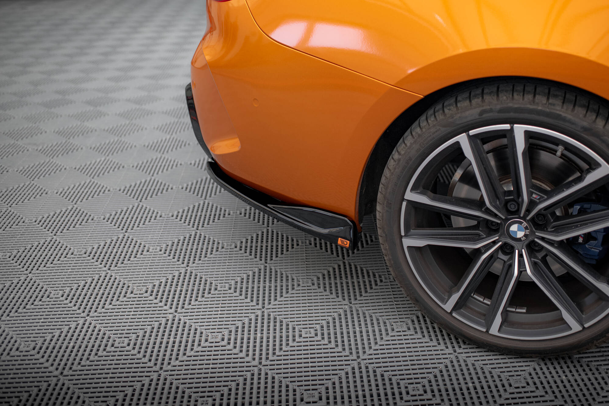 Achterzij Spoilers V.6 BMW M440i G22 / G23 / G22 Facelift / G23 Facelift Maxton Glanzend zwart