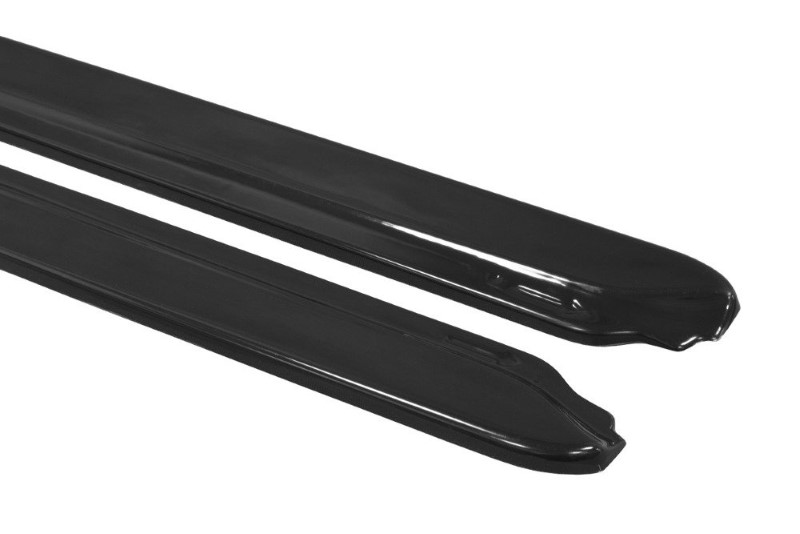 Zijskirts Diffusers Audi S6 C5 Glanzend Zwart
