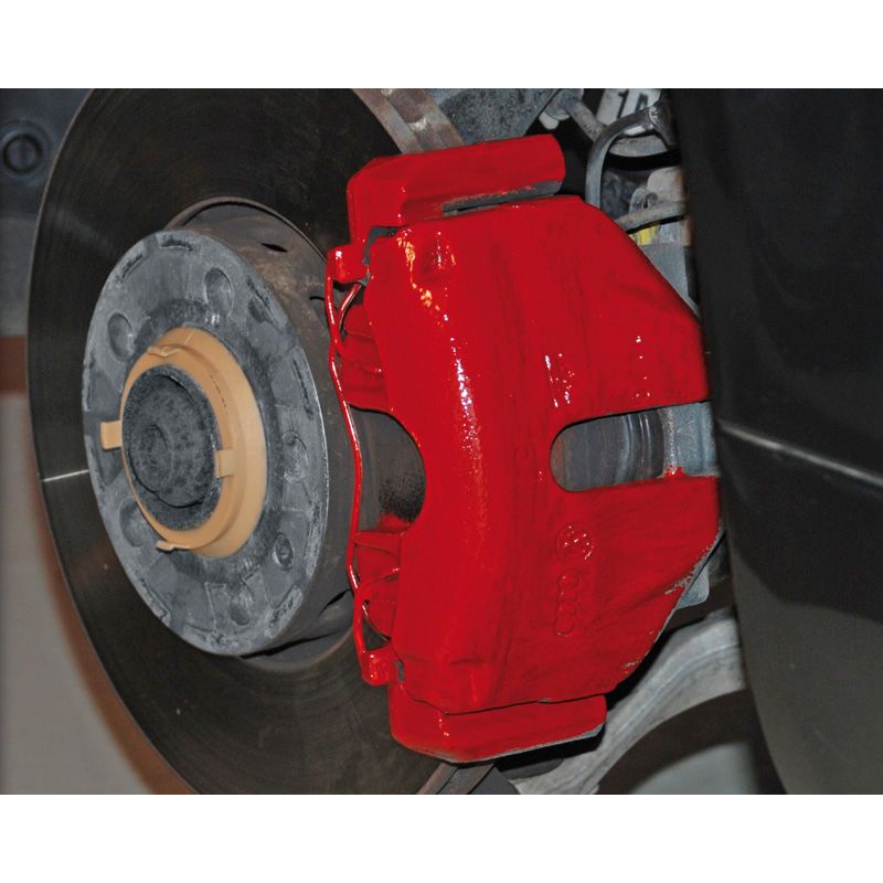 Foliatec Remklauwlakset - racing rosso - 3 Componenten