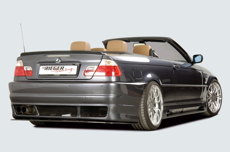Spoilerzwaard voor Achterbumper BMW E36 E46-Look Niet compact Ri