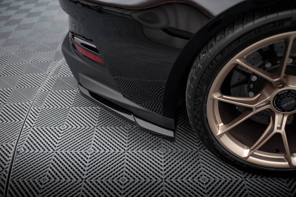 Zijdiffusers Porsche 911 992 GT3 Maxton Glans Zwart