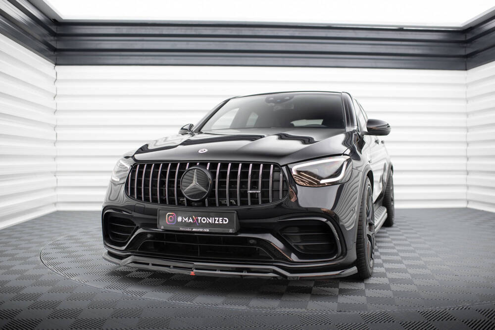 Voorspoiler Mercedes AMG GLC 63 Maxton Glans Zwart