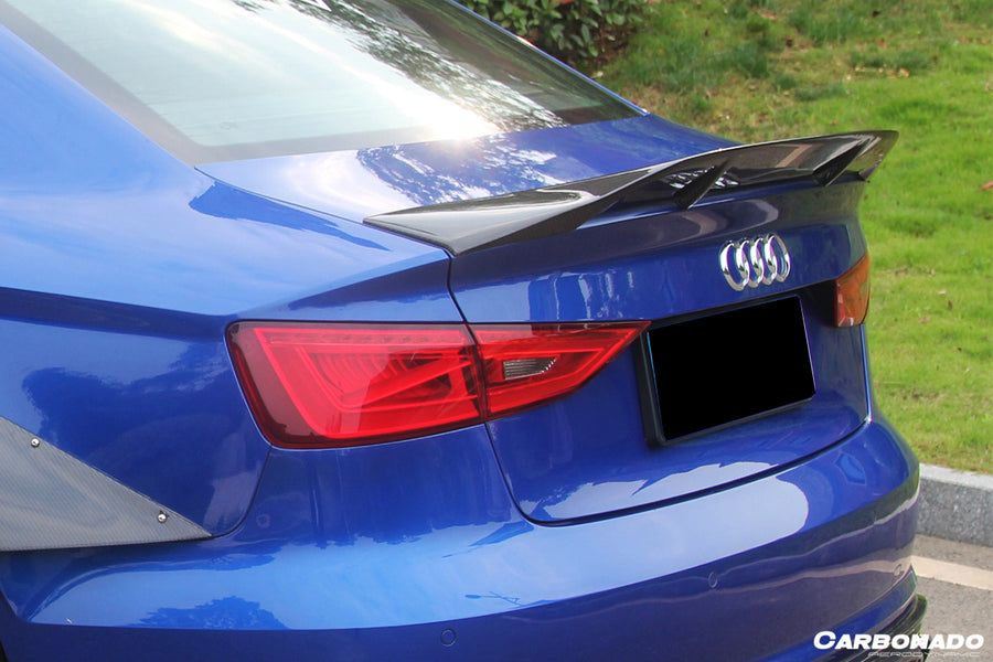 Audi S3/ A3 /RS3 Sedan RT Style Carbon Fiber Spoiler 2013-2020