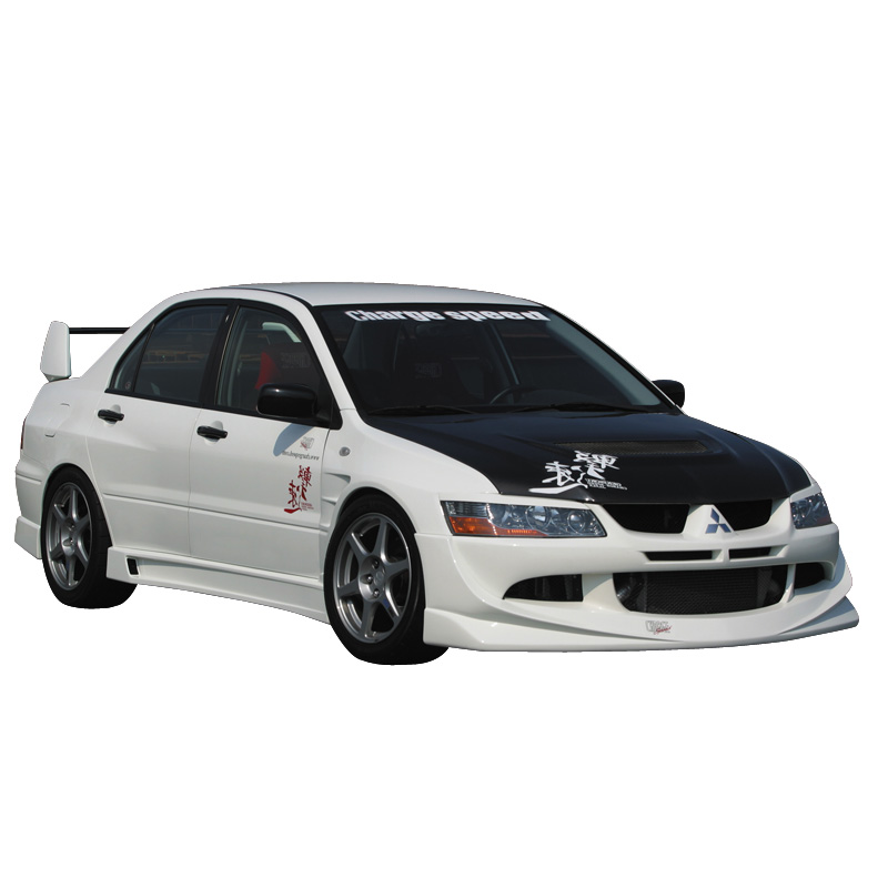 Chargespeed Voorspoiler  Mitsubishi Lancer EVO 8 CT9A