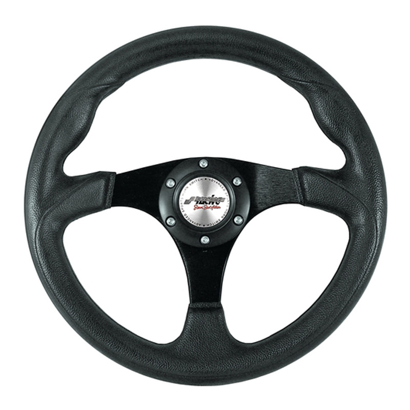 Simoni Racing Universeel Sportstuur Barchetta Evo - Zwart PU - Diameter 320mm