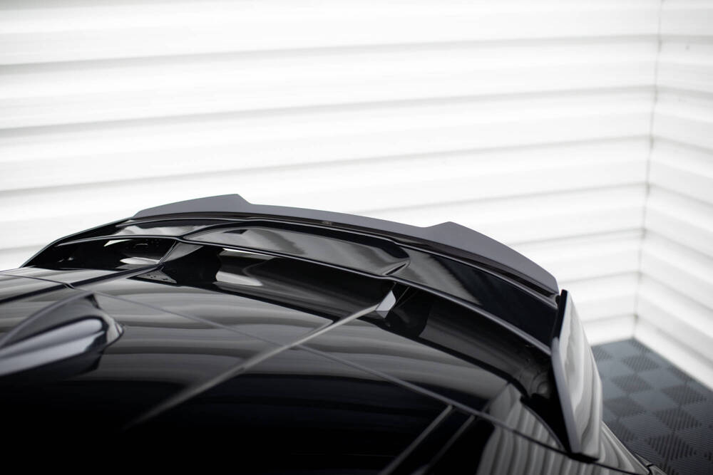 Spoiler BMW 1 Serie M Pakket / M135i M Performance Maxton Glans Zwart