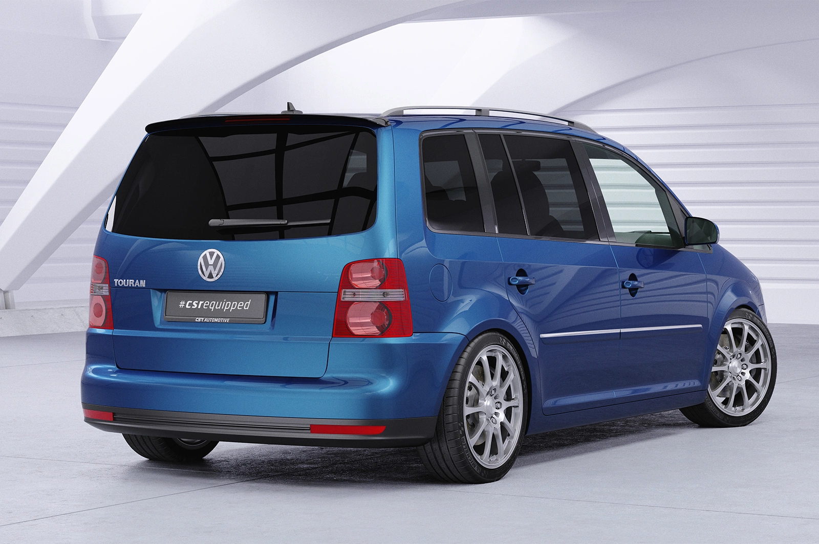 Achterspoiler VW Touran / Touran GP Glans Zwart – CSR Automotive – 2003–2010