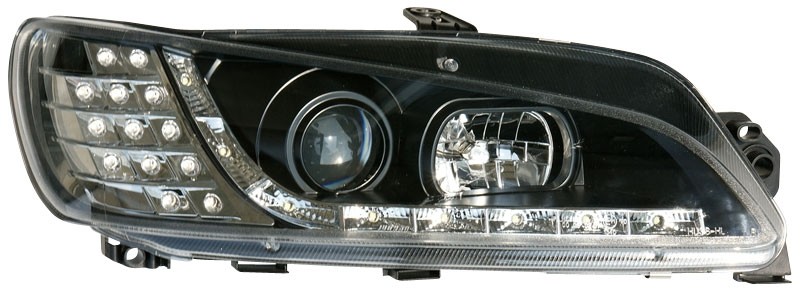 Faros Peugeot 306 97-99 LED Los ojos del Diablo Dayline negro LE