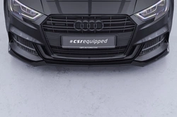 Voorspoiler Audi A3 S-Line / S3 8V – CSR Automotive Bekerspoilerlip Glanzend Zwart
