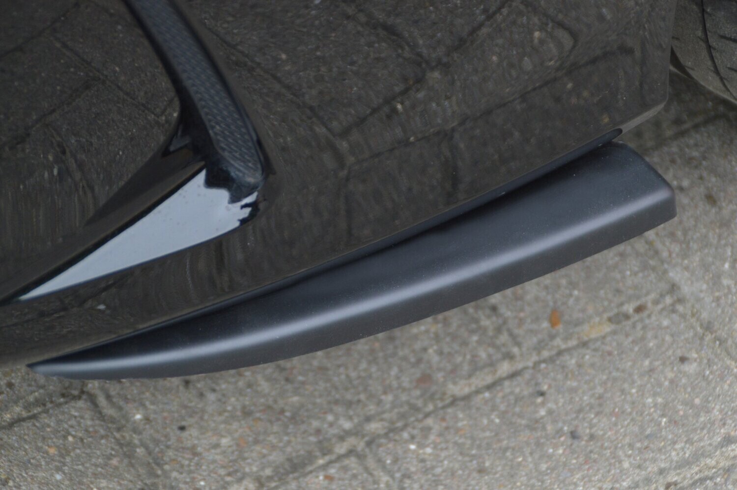Achterschort zijpanelen Mercedes CLA 45AMG VFL