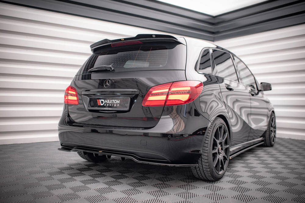 Spoiler Mercedes B Klasse W246 FL Maxton Glans Zwart