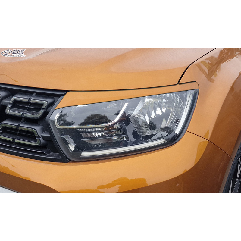 RDX Koplampspoilers  Dacia Duster II 2018-2024 (ABS)